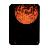 Magnet Flexible Exoplanet Ucf-1.01 Orbitant Une Étoile Appelée Gj (Vertical)