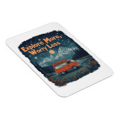 Magnet Flexible Explore More, Worry Less (Côté Droit)