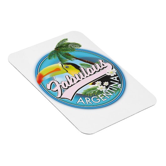 Magnet Flexible explorer le logo fabuleux de l'Argentine (Côté Droit)