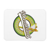 Magnet Flexible Explorer Madagascar avec un esprit d'aventure (Horizontal)