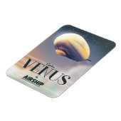 Magnet Flexible Explorer Vénus en dirigeable (Côté Gauche)