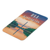 Magnet Flexible Explorez la capitale des États-Unis (Côté Gauche)