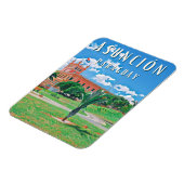 Magnet Flexible Explorez la capitale du Paraguay Asunción (Côté Gauche)