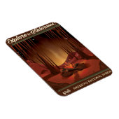 Magnet Flexible Explorez la nature ! Affiche de feu de camp (Côté Droit)