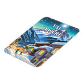 Magnet Flexible Explorez l'Élégance Alpine : Val d'Isère (Côté Gauche)