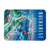 Magnet Flexible Explorez les merveilles de Bucarest (Horizontal)