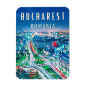 Magnet Flexible Explorez les merveilles de Bucarest (Vertical)