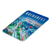 Magnet Flexible Explorez les merveilles de Bucarest (Côté Gauche)