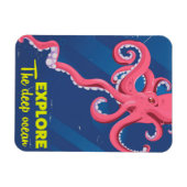 Magnet Flexible Explorez l'océan profond (Horizontal)