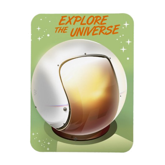 Magnet Flexible Explorez l'univers (Vertical)