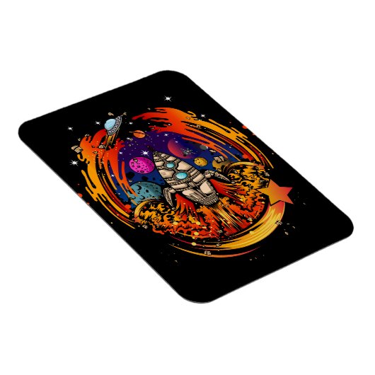 Magnet Flexible Exploser le vaisseau spatial (Côté Droit)