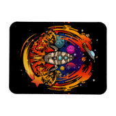 Magnet Flexible Exploser le vaisseau spatial (Horizontal)