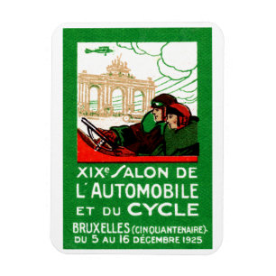 Magnet Flexible Exposition automobile Bruxelles 1925