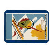 Magnet Flexible Exposition internationale sur la couleur de l'eau (Horizontal)