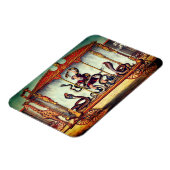 Magnet Flexible Exposition vintage de cirque victorien (Côté Gauche)