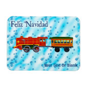 Magnet Flexible Express de Noël - Feliz Navidad (Horizontal)