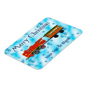 Magnet Flexible Express de Noël - Joyeux Noël (Côté Gauche)