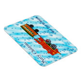 Magnet Flexible Express de Noël - Joyeux Noël (Côté Droit)