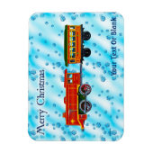 Magnet Flexible Express de Noël - Joyeux Noël (Vertical)