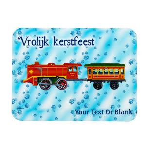 Magnet Flexible Express de Noël - Vrolijk kerstfeest