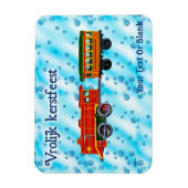 Magnet Flexible Express de Noël - Vrolijk kerstfeest (Vertical)