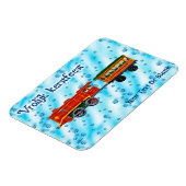 Magnet Flexible Express de Noël - Vrolijk kerstfeest (Côté Gauche)