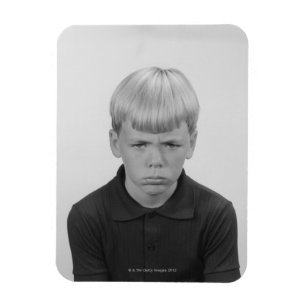 Magnet Flexible Expressions du visage de garçon