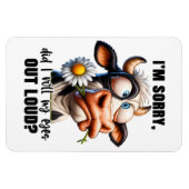 Magnet Flexible Extérieur - Taille : 4 po x 6 po (Horizontal)