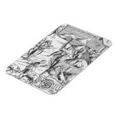 Magnet Flexible Extraction des métals, after a woodcut in 'Cosm (Côté Gauche)