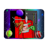 Magnet Flexible Extraterrestre rétro des années 1970 dans Disco Lo (Horizontal)