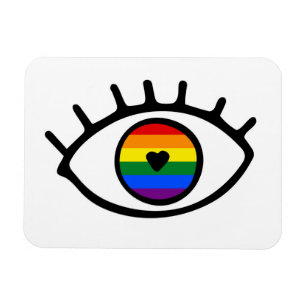 Magnet Flexible Eye Rainbow