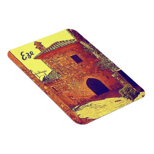 Magnet Flexible Eze, aimant Provence (Côté Droit)