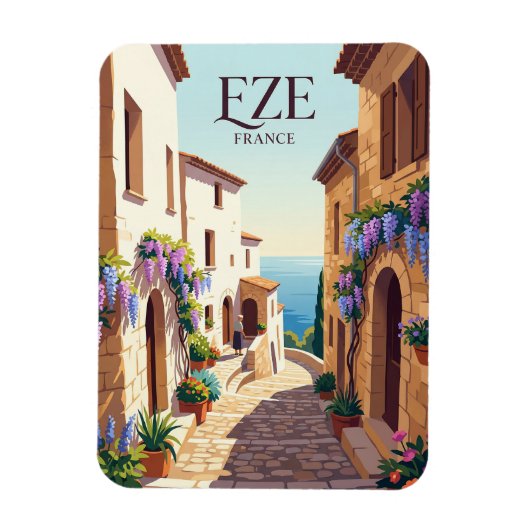Magnet Flexible Eze, France France (Vertical)