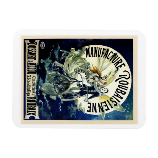 Magnet Flexible Fabrication Roubaisienne Bicyclettes (Horizontal)