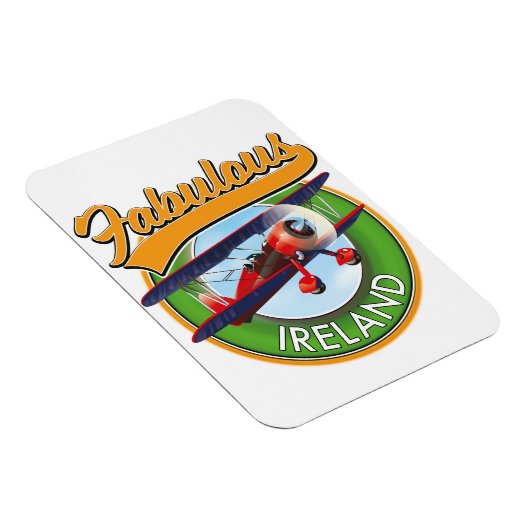 Magnet Flexible fabuleux patch de voyage en Irlande. (Côté Droit)