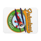 Magnet Flexible fabuleux patch de voyage en Irlande. (Horizontal)