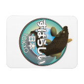 Magnet Flexible Fabulous Japan Tokyo logo Kio (Horizontal)