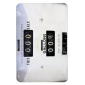 Magnet Flexible Face de pompe à gaz vintage (Vertical)