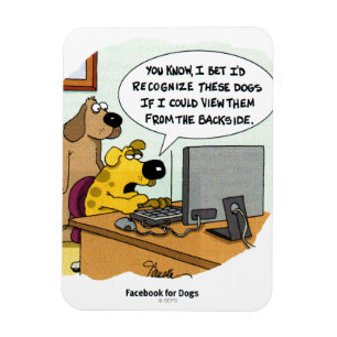 Magnet Flexible Facebook pour Dogs