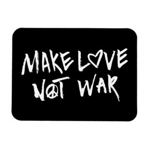 Magnet Flexible Faire de l'amour pas de la guerre