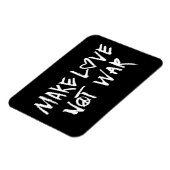 Magnet Flexible Faire de l'amour pas la guerre (Côté Gauche)