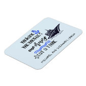 Magnet Flexible Faire des souvenirs une croisière à un Cabine à la (Côté Gauche)