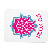 Magnet Flexible Faire du yoga (Horizontal)