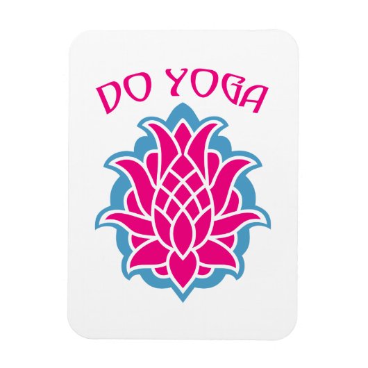 Magnet Flexible Faire du yoga (Vertical)