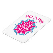 Magnet Flexible Faire du yoga (Côté Gauche)