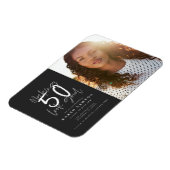 Magnet Flexible Faire paraître 50 une bonne invitation d'anniversa (Côté Gauche)