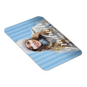 Magnet Flexible Faire-part de graduation moderne | Photo d'études  (Côté Droit)