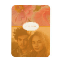 Faire-Part de Mariage Fleur de Pavot Rose Vintage