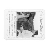 Magnet Flexible Faire-part de mariage purement catholique (Horizontal)