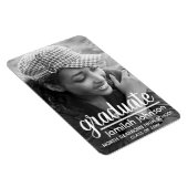 Magnet Flexible Faire-part de remise de diplôme Modern Photo 2025 (Côté Droit)